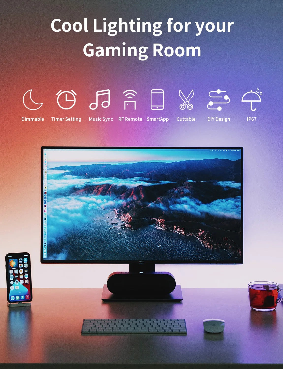 NiloGlow™ Smart LED Strip Lights